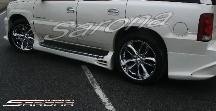 Custom Cadillac Escalade Side Skirts  SUV/SAV/Crossover (2002 - 2006) - $390.00 (Part #CD-007-SS)